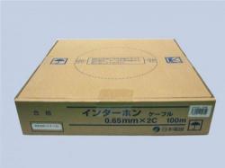 日本電線 IEM0652 100M B インターフォンコード0.65×2 100m箱売